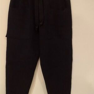 Zara women green knitted joggers